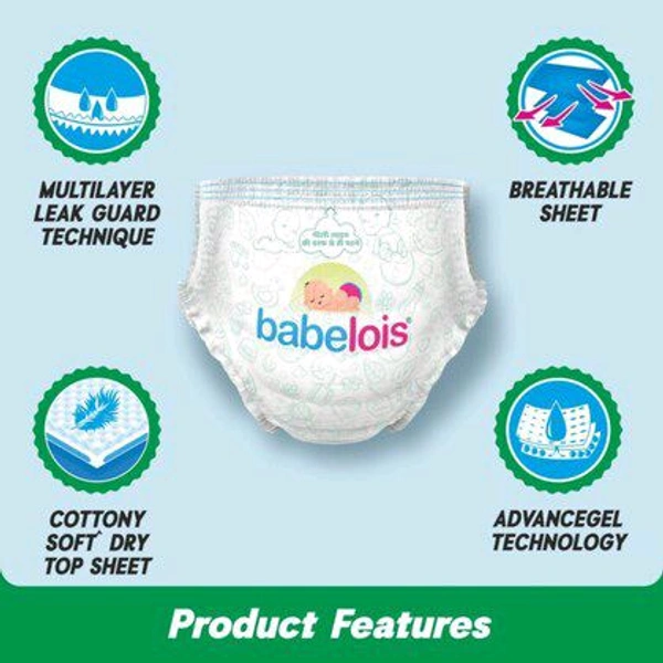 Babelois Diaper Jambo L Size ( 9 - 14 Kg ) :- 30 Pic  - L ( 9- 14 Kg ) :- 30 Pic