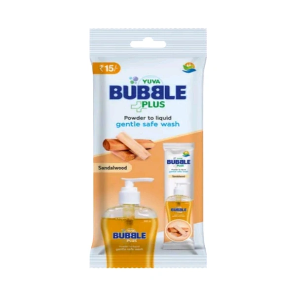 Bubble Rose Hand Wash Refill Pouch  - Sandal