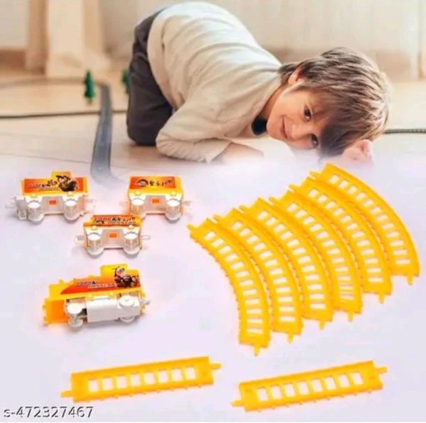 Kid's High Speed Battery Train Set  - Toys