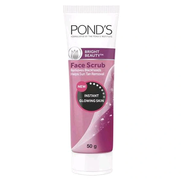 Ponds Bright Beauty Face Scrub  - 50 Gm