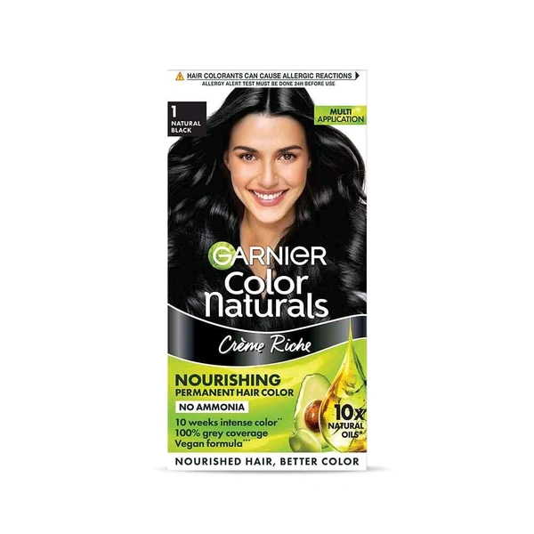 Garnier Color Natural :- Natural Black 1