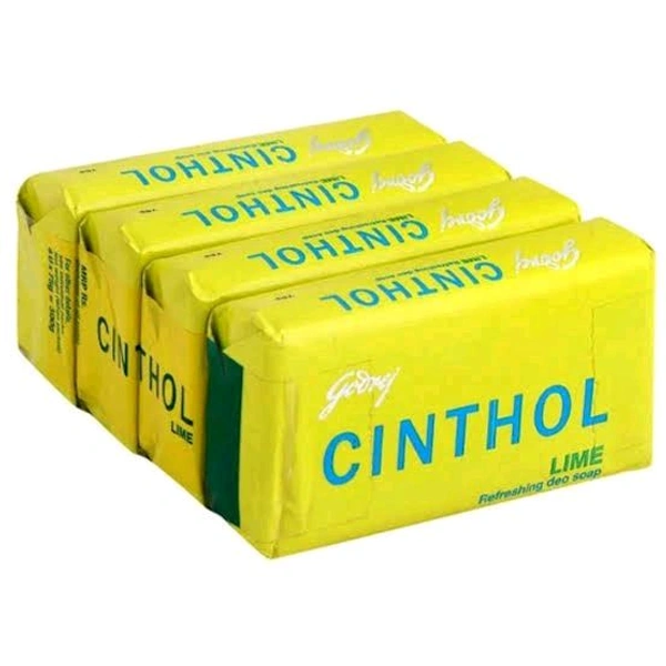 Cinthol Lime Fresh Soap  - 100 Gm * 4