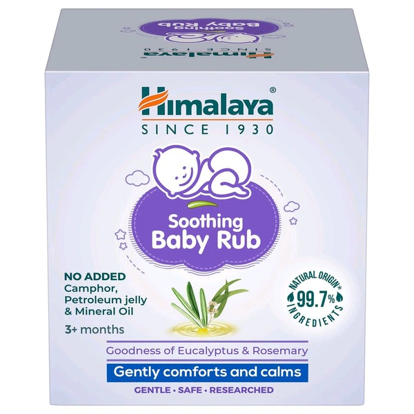 Himalaya Soothing Baby Rub  - 50 Ml, 12 / 2026