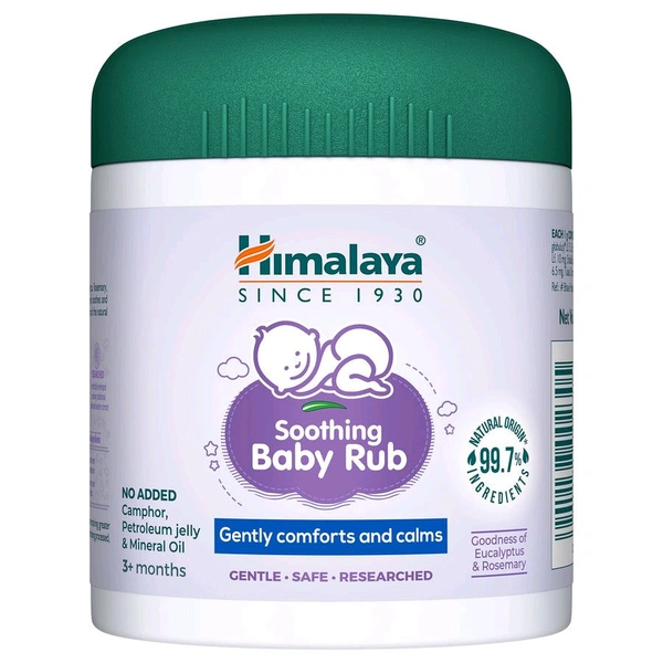 Himalaya Soothing Baby Rub  - 50 Ml, 12 / 2026