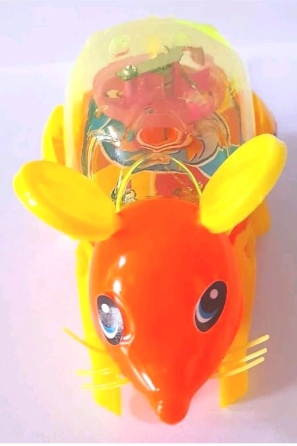 Push & Run Lighting Mouse Toy  - 3 + Year's Kids