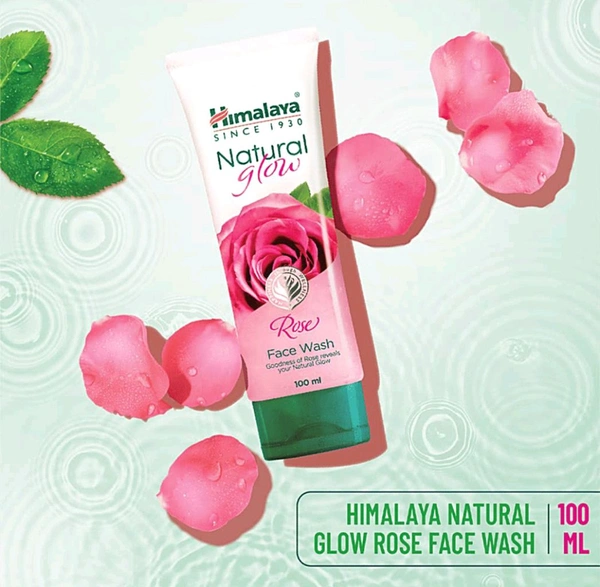 Himalaya Natural Rose Face Wash  - 100 Ml