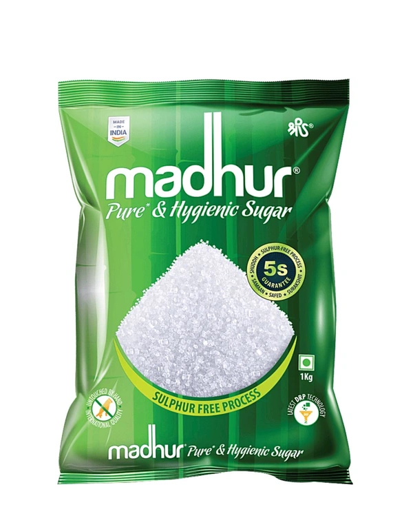 Madhur Refined Sugar  - 1 Kg