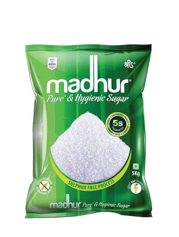 Madhur Refined Sugar  - 5 Kg