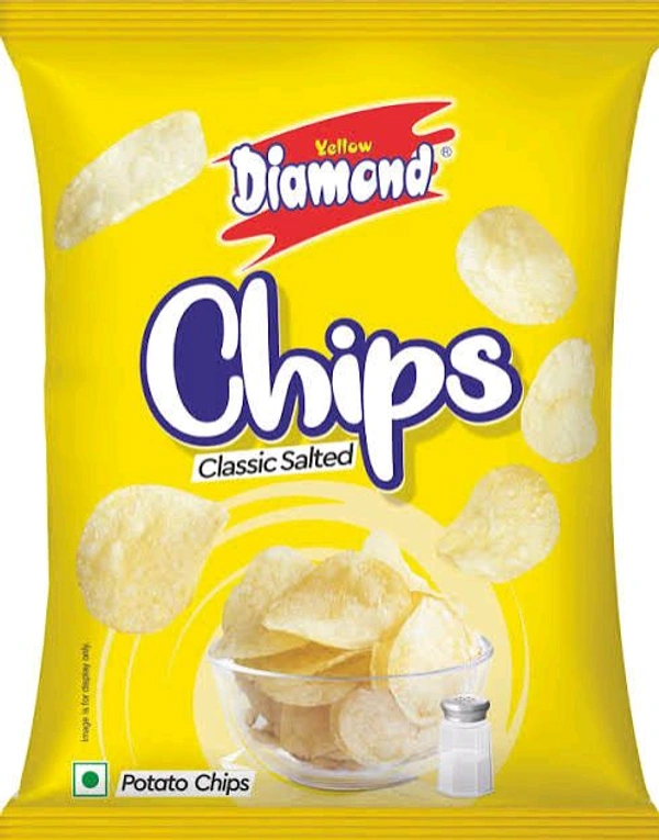 Yellow Diamond Classic Slat Chips 