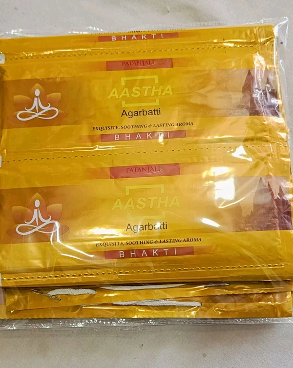 Patanajli Aasths Bhakti Agarbatti :- 10 ₹  - 2 दर्जन