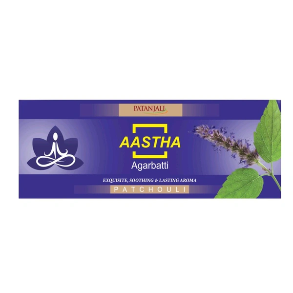 Patanajli Aasths Patchouli Agarbatti :- 10 ₹  - 2 दर्जन