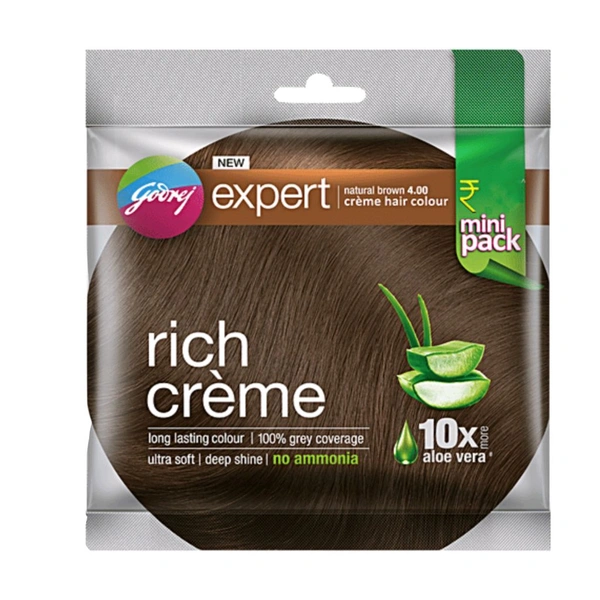Godrej Expert Rich Cream Natural Brown   - 15 ₹