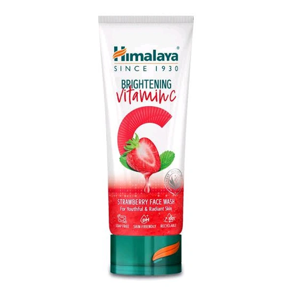 Himalaya Vitamin C Strawberry Face Wash  - 100 Ml