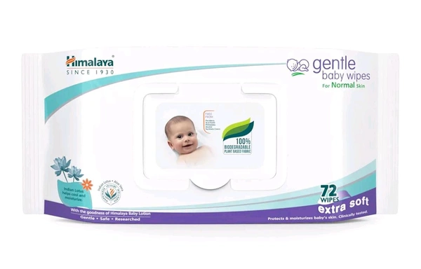 Himalaya Baby Wipes 72 No - 10 / 2027