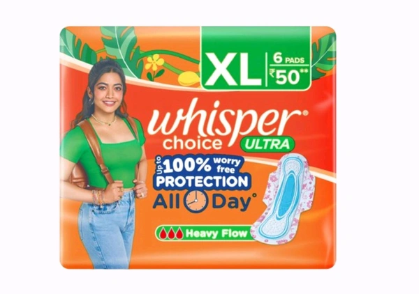 Whisper Choice XL 6 Pad  - XL ( 6 Pad )