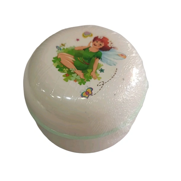 Jyoti Powder Box With Puff - Mint Green