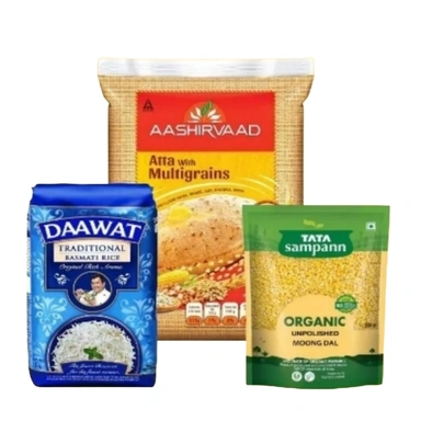 Atta , Rice & Daal