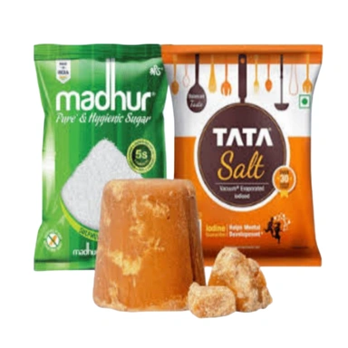Salt , Sugar & Jaggery