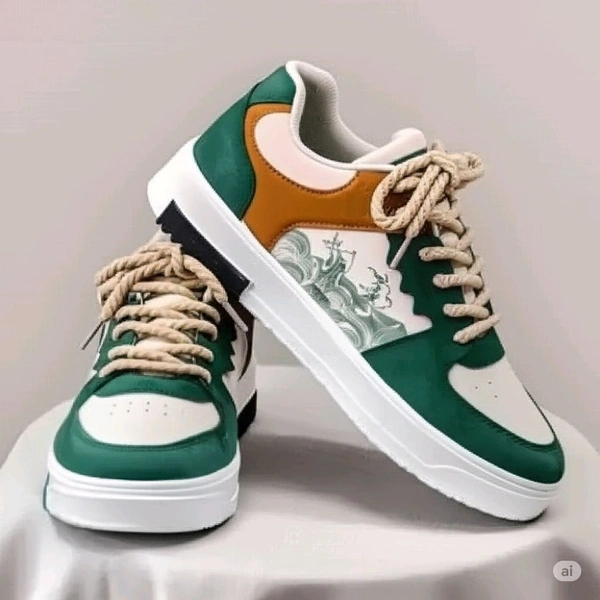 "⚡2025 Viral Sneakers Drop – Limited Royal Green Edition!" - IND-7