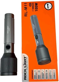 Torch Light ( Rock Light, RL-M11) - Torch Size 19.5cm Length, Gray