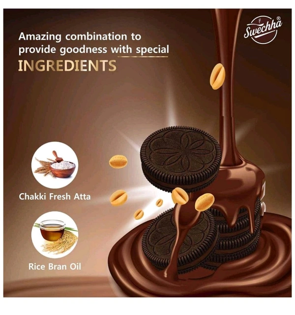 Chocolate Cream Biscuit,100g - 100g
