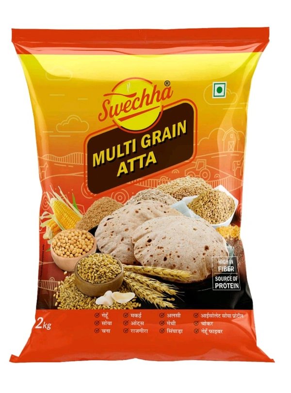 Multi Grain Atta ,2kg - 2kg