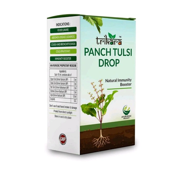 Trikara Panch Tulsi Drop, 30ml - 30ml