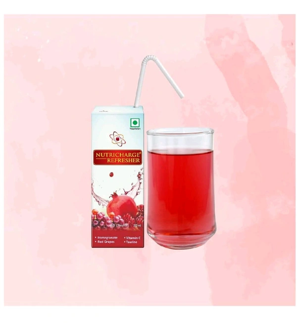 Nutricharge Pomegranate Refresher,200ml - 200ml