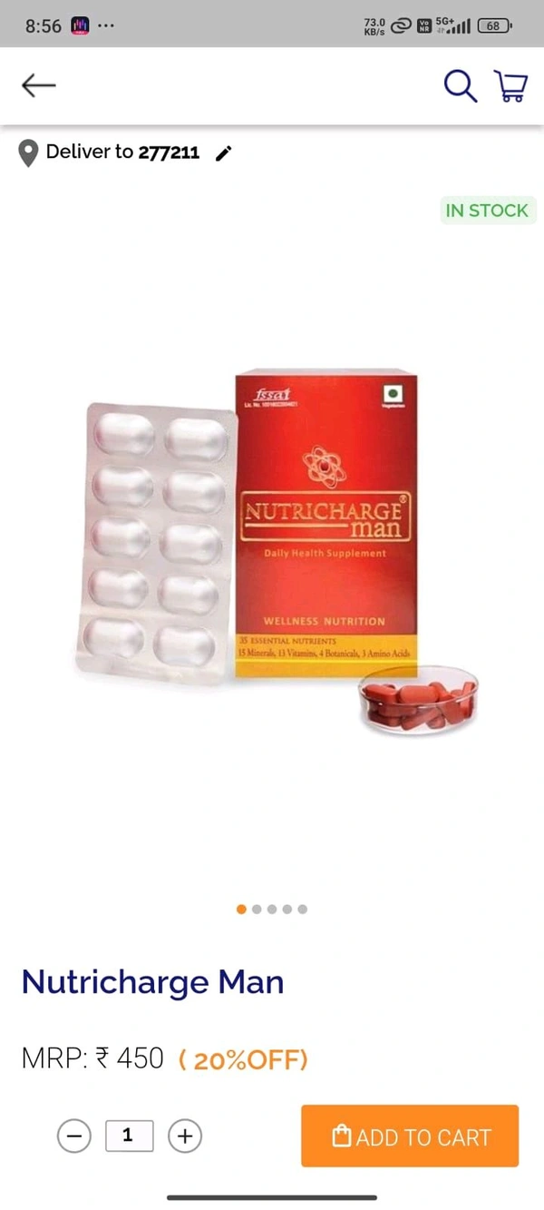 Nutricharge Man