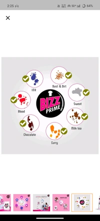 Bizz Prime Washing Powder,500g - 500g