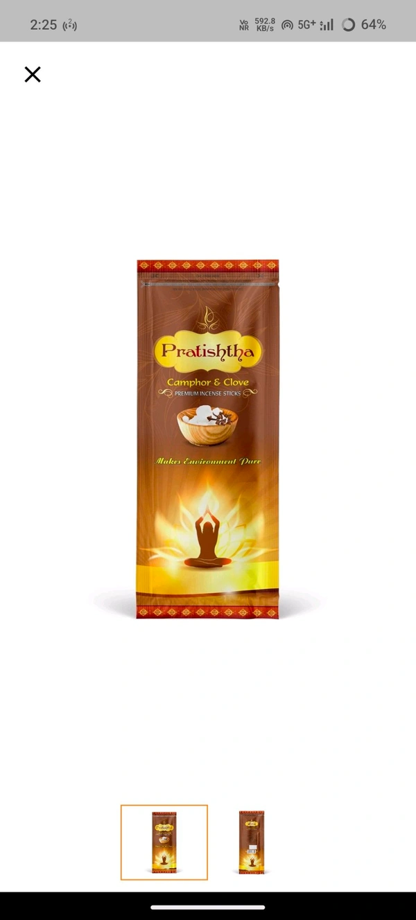 Pratishtha Camphor Agarbatti