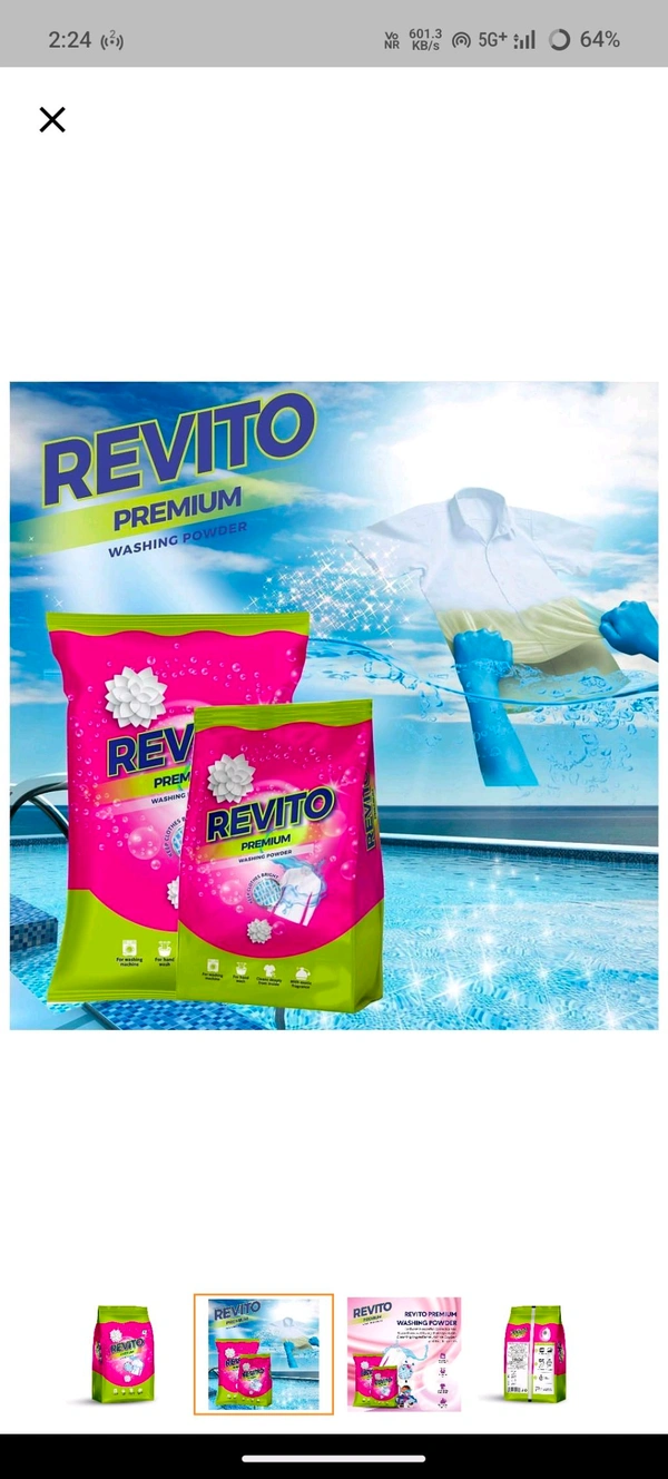 Revito Washing Powder,500g