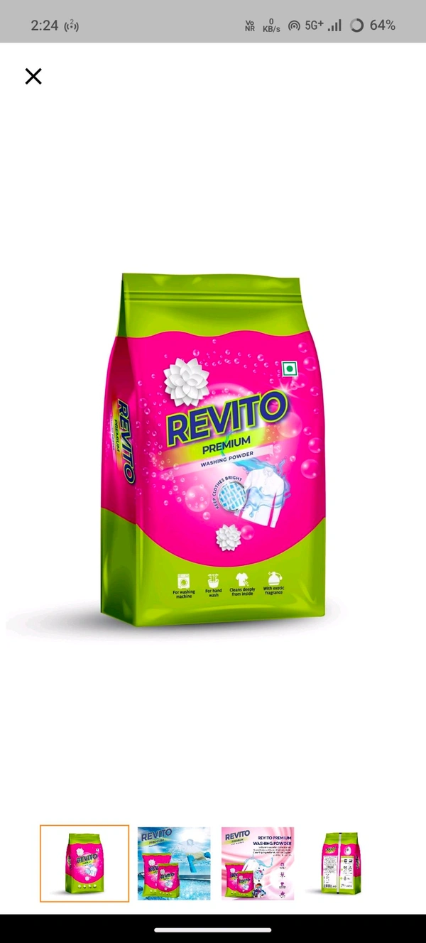 Revito Washing Powder,500g