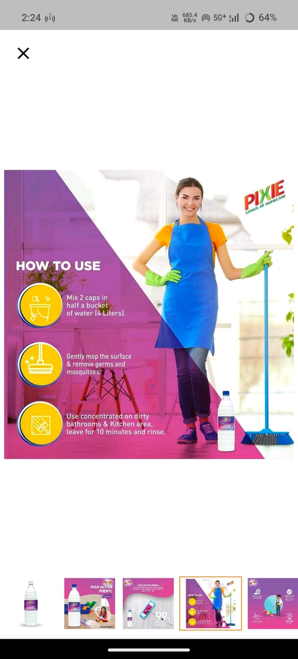 Pixi Active Phenyl Lavender,1 Tr
