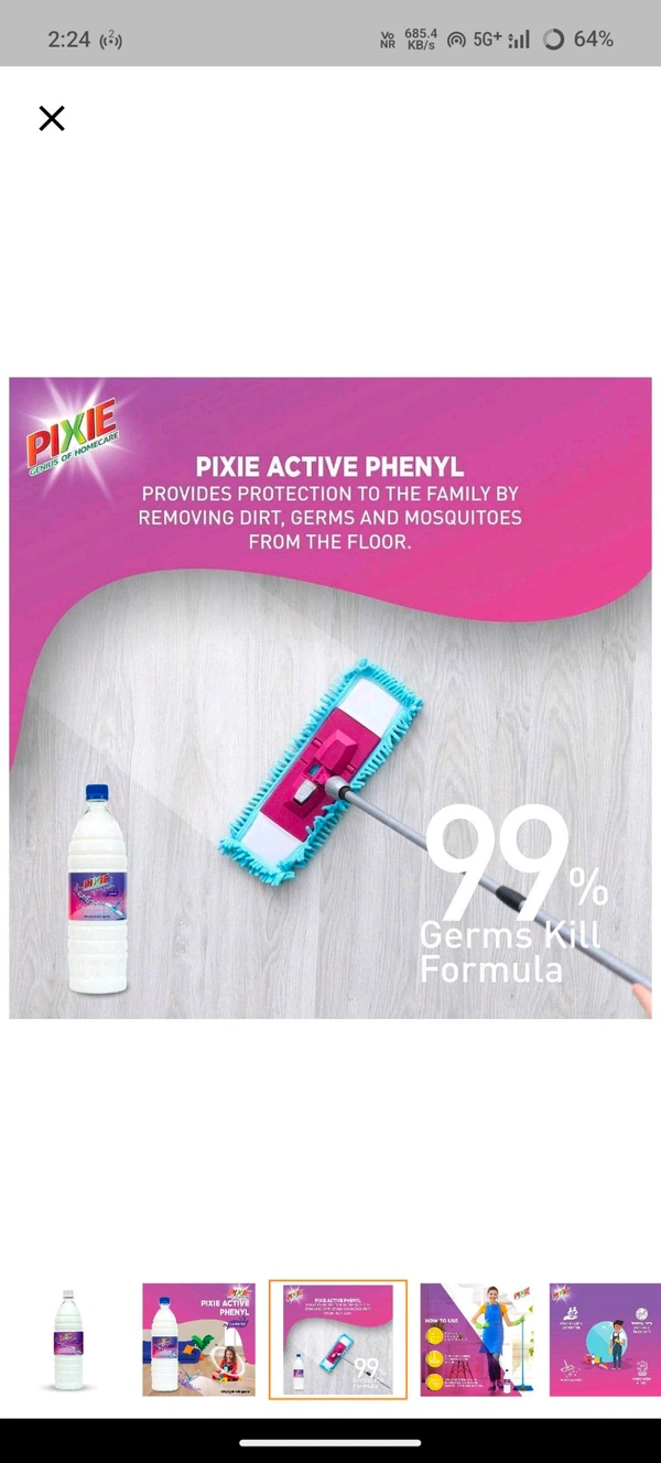 Pixi Active Phenyl Lavender,1 Tr