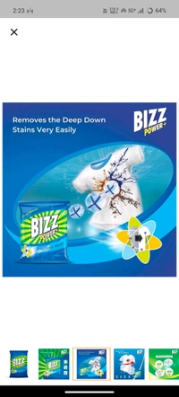 Bizz Power Plus Washing Powder,2kg - 2kg