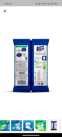 Bizz Power Plus Washing Powder,2kg - 2kg