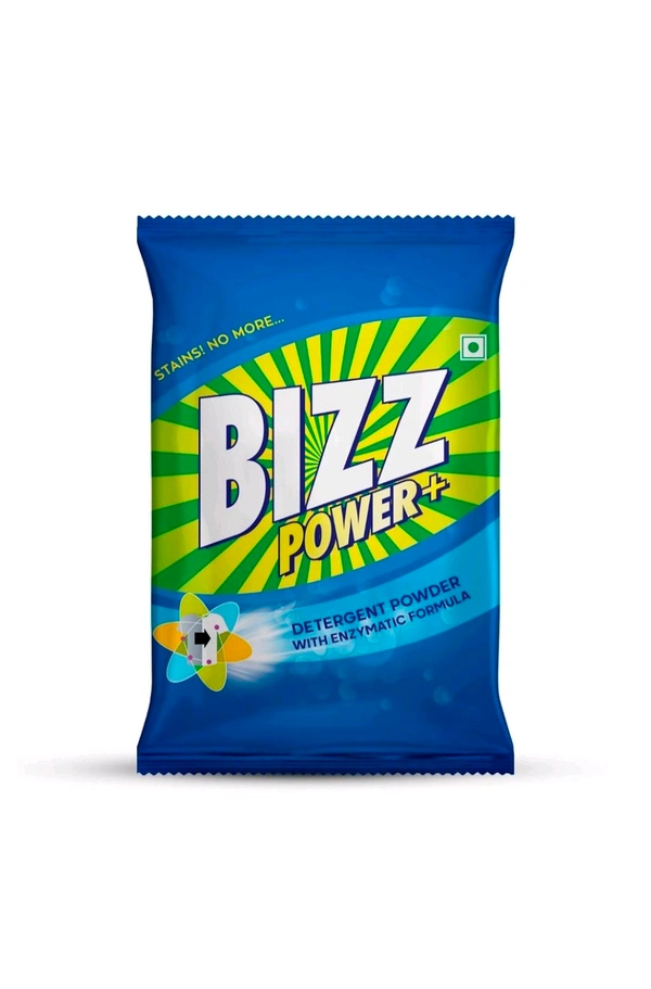 Bizz Power Plus Washing Powder,500g - 500g