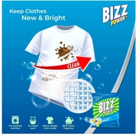 Bizz Power Plus Washing Powder,500g - 500g