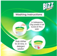Bizz Power Plus Washing Powder,500g - 500g