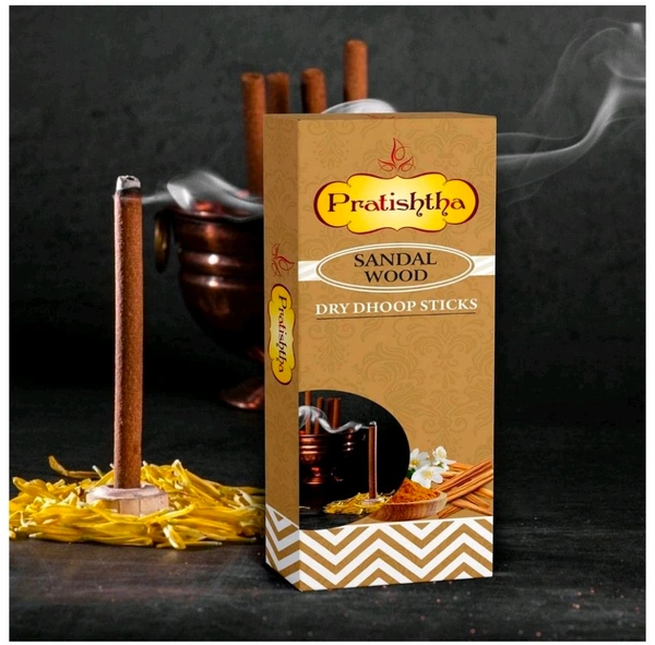 Pratishtha Sandalwood Dry Dhoop Sticks