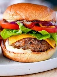 आलू टिकी बर्गर 🍔 Aloo Tiki Burger 🍔 70Rs