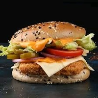 पनीर टिकी 🍔 बर्गर Paneer Tikka Burger 🍔 99Rs