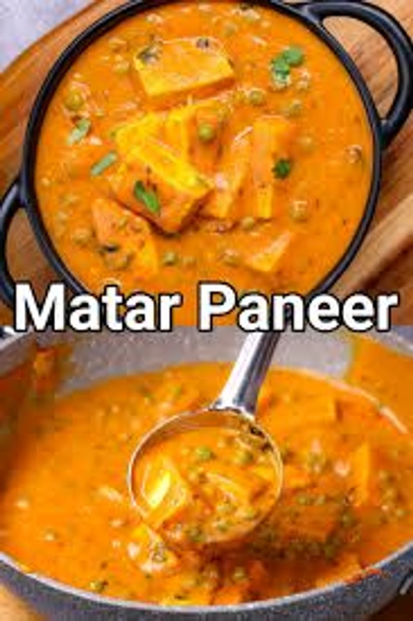 मटर पनीर Matar Paneer, Half_160Rs