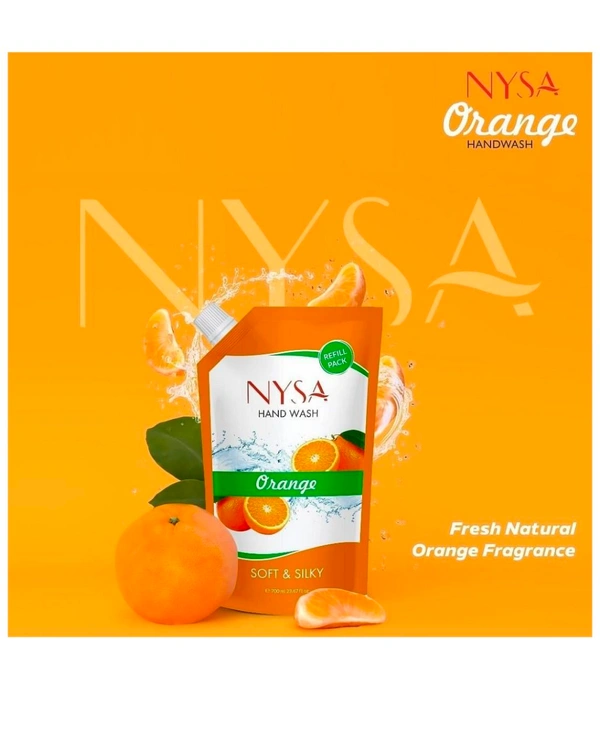 Nysa Orange Handwash Refill,700ml