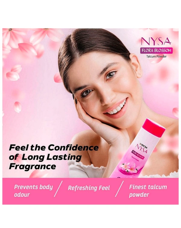 Nysa Flora Blossom Talc,20g