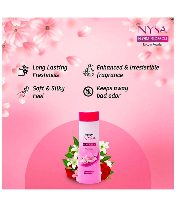 Nysa Flora Blossom Talc,20g