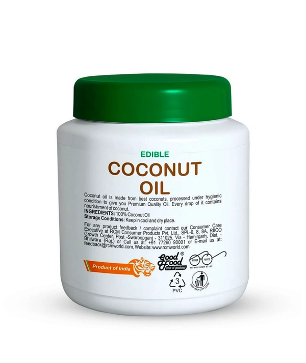 Rcm Edible Coconut 🥥 Oil Jar ,250ml