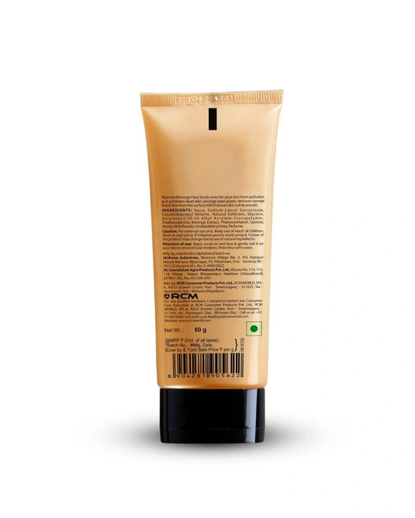 Vyomini Moringa Face Scrub,60 g