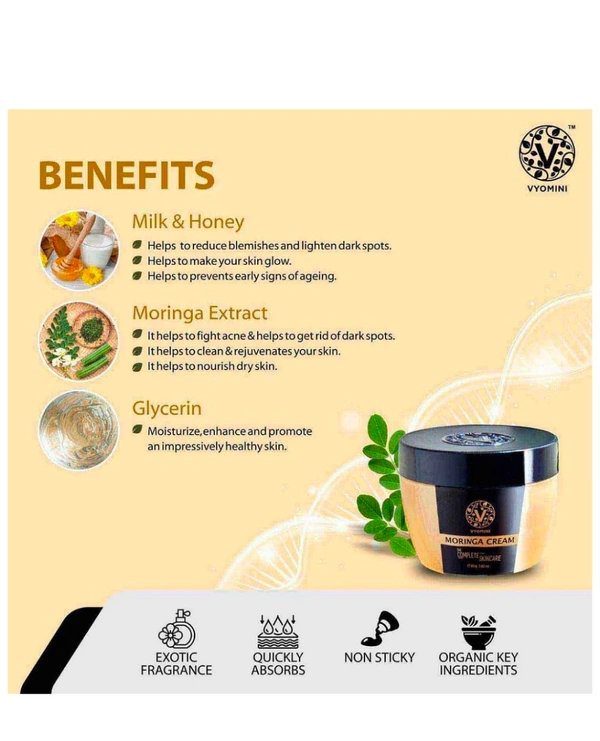 Vyomini Moringa Cream,80 g